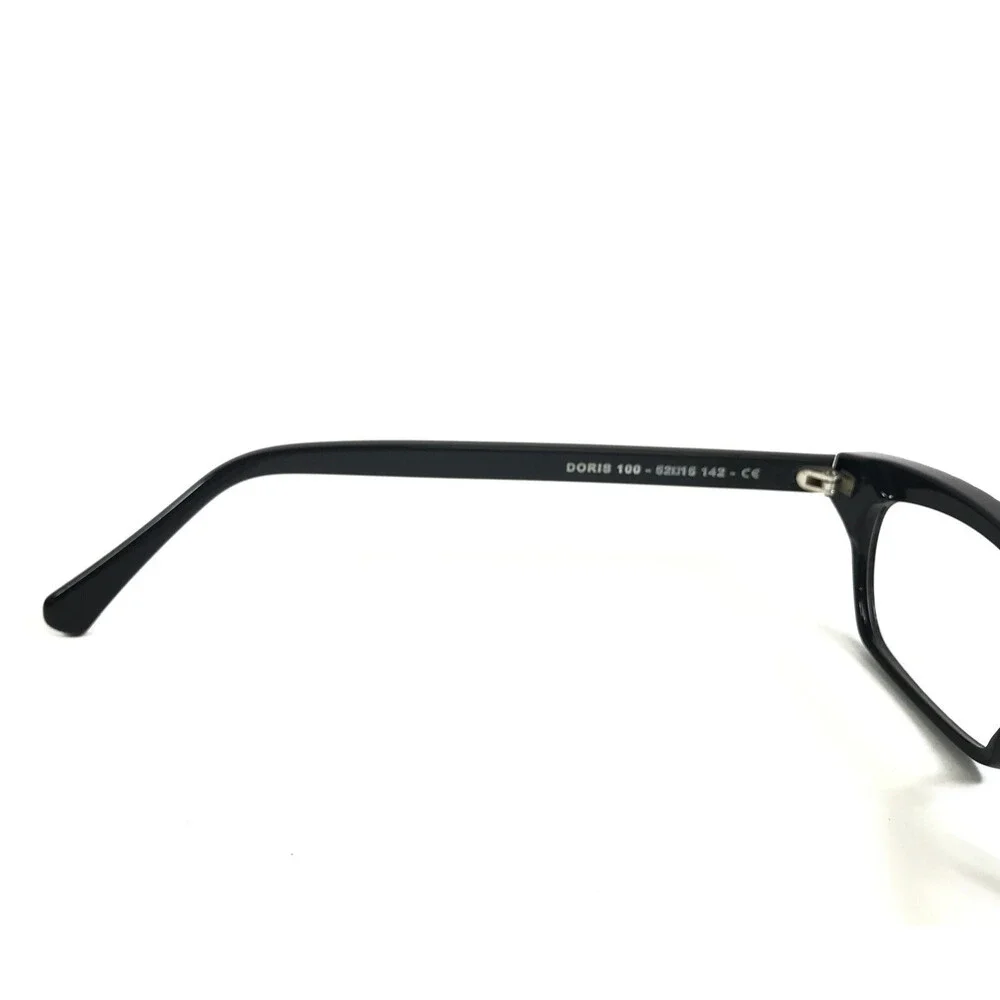 Jean Lafont Eyeglasses Frames DORIS 100 Black Cat Eye Full Rim 52-15-142